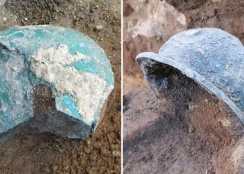 Researchers found Helmets of Ancient Greek Warriors dating back 2,500-Year-Old Among The Ruins Of An Acropolis In Italy