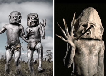 Mysterious Ritual Of Asaro Mud Men From Papua New Guinea Signs Alien Encounter In Past
