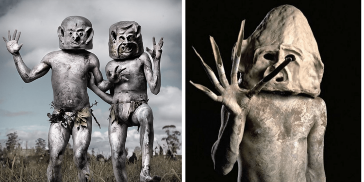Mysterious Ritual Of Asaro Mud Men From Papua New Guinea Signs Alien Encounter In Past