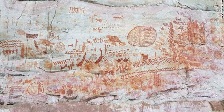 12,000-Year-Old Rock Art May Depict Extinct Giants Of The Ice Age