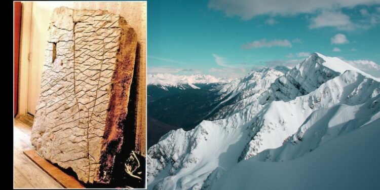 The Ural Relief Map: Strange White Slabs Scrawled With Some Unknown Language!