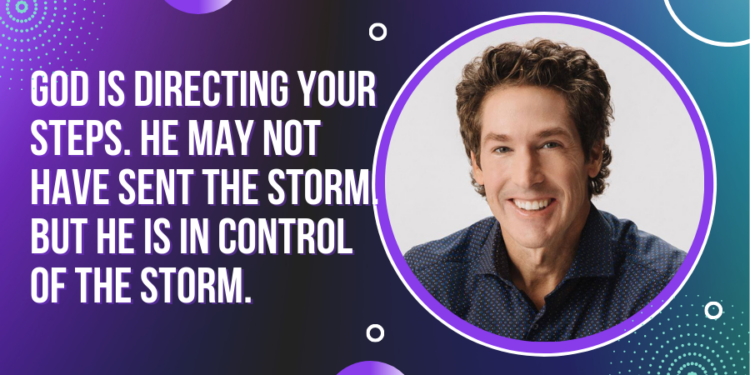 Be inspired By This Message From Joel Osteen “God Will Open Doors That No Person Can Shut”
