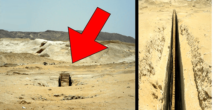 On The Giza plateau, Unexplained Ancient Staircases Have Been Discovered