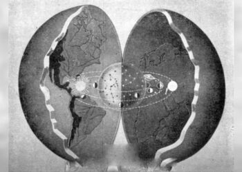 The hollow Earth theory: Our inside out Universe