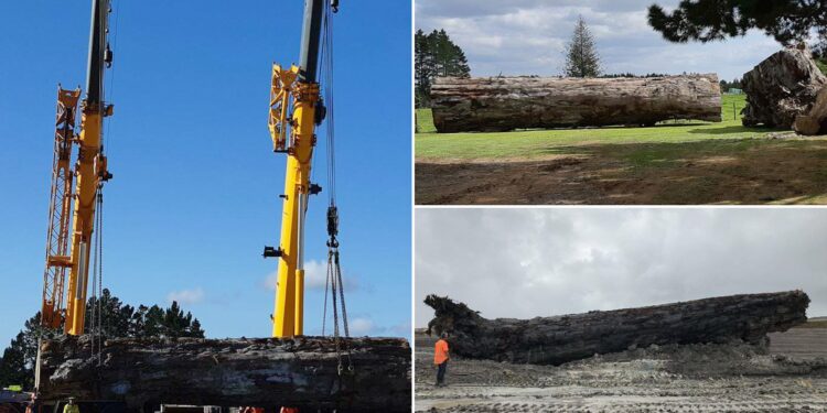 40,000-Year-Old Log Is Found Underneath New Zealand Swamp – Could Explain Earth’s Climate Mystery