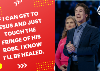 If I Can Get To Jesus And Just Touch The Fringe Of His Robe, I Know I’ll Be Healed