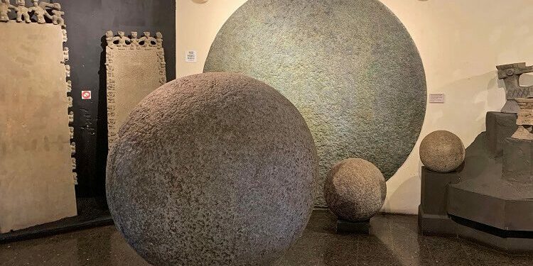 Six Ancient Giant Stone Spheres Recovered From The Diquís Delta, Costa Rica