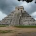 Original pyramid found underneath two outer pyramids at Chichen Itza in Yucatan