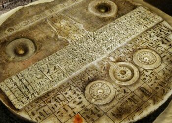 Forbidden Archeology: The Mysterious Egyptian Tablet That Is Similar To An Aircraft Control Panel