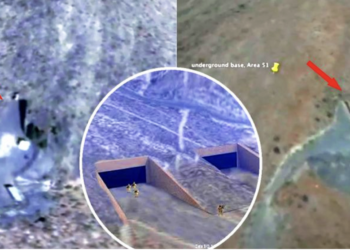 Possible Underground Base Entrances Spotted Near Area 51 In Some Satellite Images