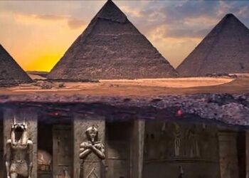 There is a hidden underground ‘city’ beneath the giza pyramids, experts claim