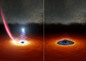 NASA Saw Something Come Out Of A Black Hole For The First Time Ever