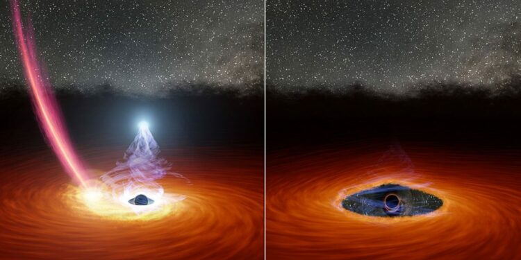 NASA Saw Something Come Out Of A Black Hole For The First Time Ever