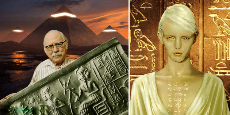 Zecharia Sitchin Believed 4,500-Year-Old Sumerian Queen Remains Contain Anunnaki DNA