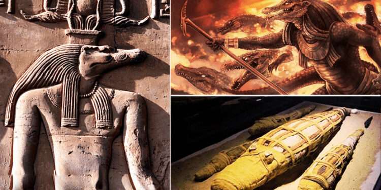 Ancient Egyptians Worshipped God Sobek With Reptile Head & Why Are There Crocodile Mummies?