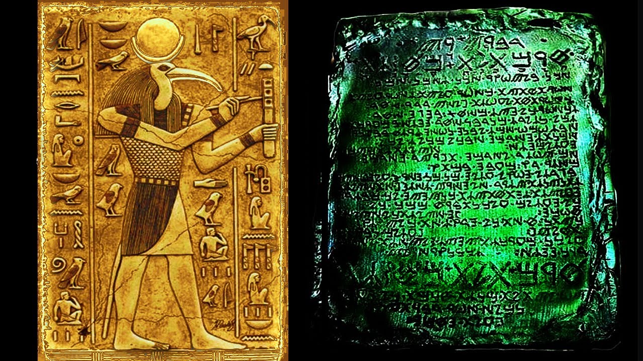 The Legendary Emerald Tablet And Its Secrets of The Universe