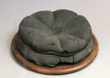 2000-year-old preserved loaf of bread found in the ruins of Pompeii