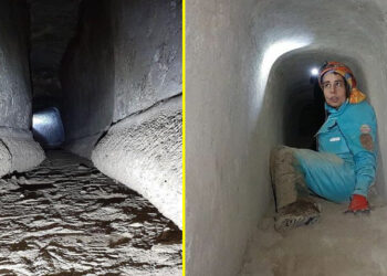 Giant ancient Roman underground structure discovered near Naples, Italy