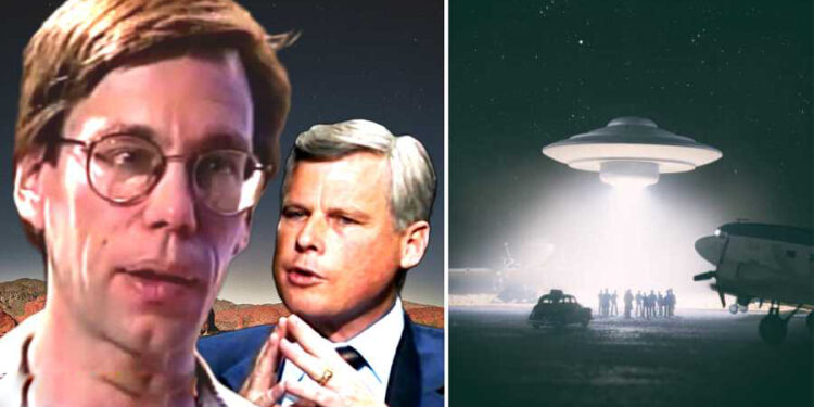Actual Footage Of Bob Lazar With John Lear; Witnessed Testing Alien Craft At Area 51