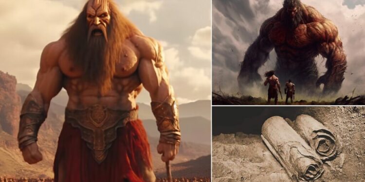 The Book of Giants describes how Nephilim lived on Earth
