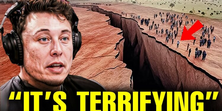 Elon Musk: “Africa is Splitting into Two Continents and Most People Are Not Aware”