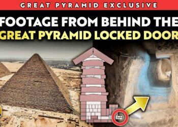 WORLD EXCLUSIVE Great Pyramid Footage: Behind the Locked Door