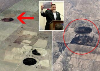 Internet divided over photo of ‘1,000-foot UFO’ near Four Corners: ‘Clearly a crop circle’