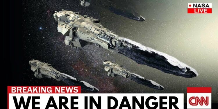 1 MINUTE AGO: Oumuamua just turned back and IT’S NOT ALONE