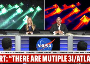 Strange Acceleration Patterns Spotted Near 3I/ATLAS… James Webb Infrared Imaging Reveals All