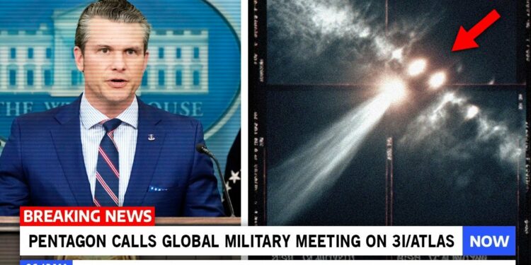 Military Emergency Meeting Called on 3I/ATLAS — Scientists Just Sounded the Alarm