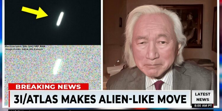 Michio Kaku’s Terrifying Warning: 3I/ATLAS Just Made an Alien-Like Movement