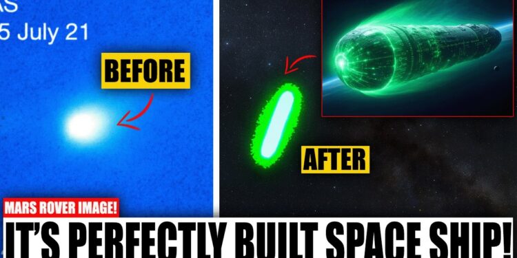 Mars Rover Exposed 3I/ATLAS Cylindrical Structure – The Truth is ALARMING!