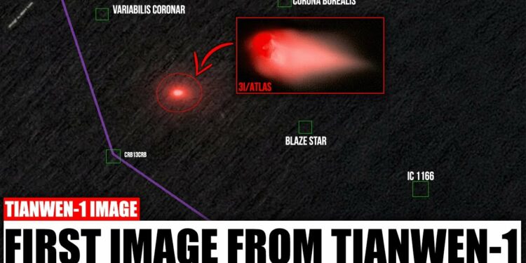 China’s Tianwen-1 Just Caught 3I/ATLAS Changing Color — It’s Self-Activating!