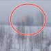 A giant sphere emitting glowing designs has been filmed in Russia—sparking claims of alien technology that could send hidden messages in plain sight.