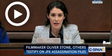 Rep. Luna: Classified Photos of UFOs ‘Not Created by Mankind’