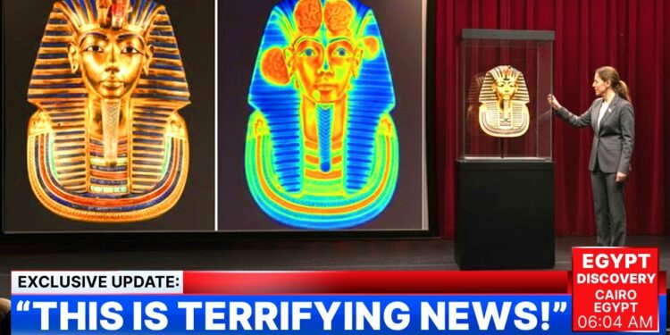 King Tut’s Mask Was Scanned With Quantum Imaging — The Result Shocked the Entire Field of Egyptology