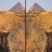 4,300-Year-Old Wall Painting Discovered Near the Great Pyramid of Giza